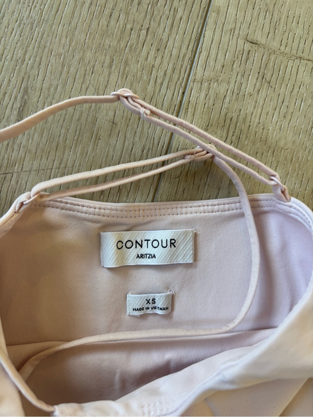 ARITZIA Contour Tank Baby Pink Size XS - Picture 3 of 4